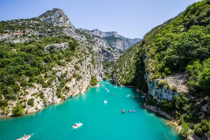 Verdon gorge, france